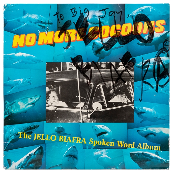  [THE DEAD KENNEDYS] Jello Biafra Signed Album. No More Coco...