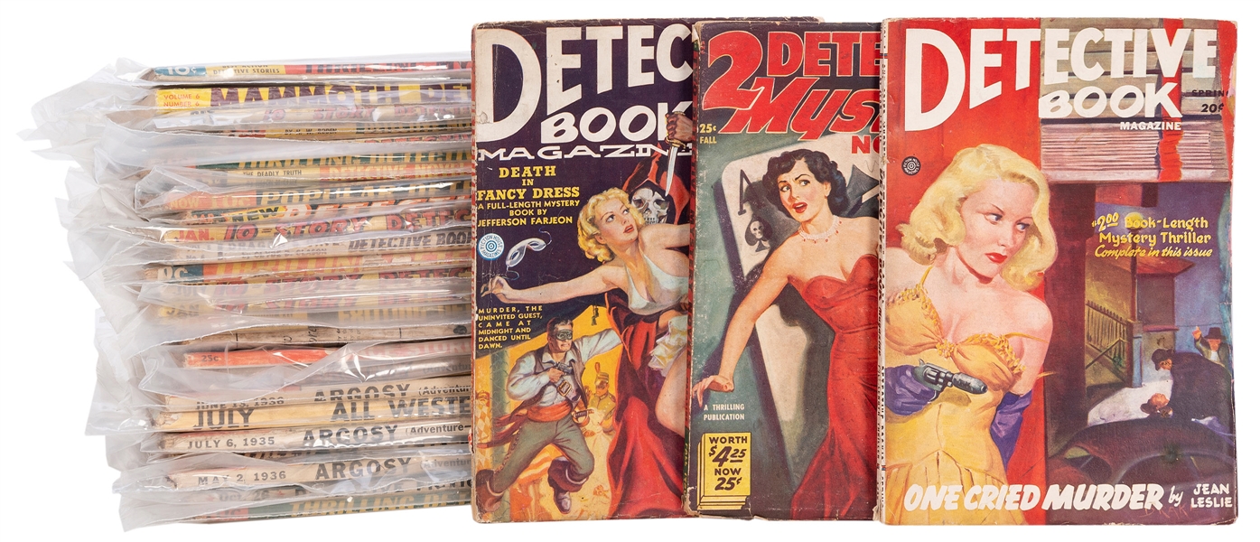  [PULPS]. Collection of Detective, Sci-Fi, Western, and Adve...