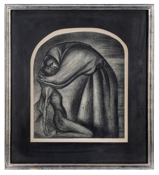  OROZCO, Jose Clemente (Mexican, 1883-1949). The Franciscan ...