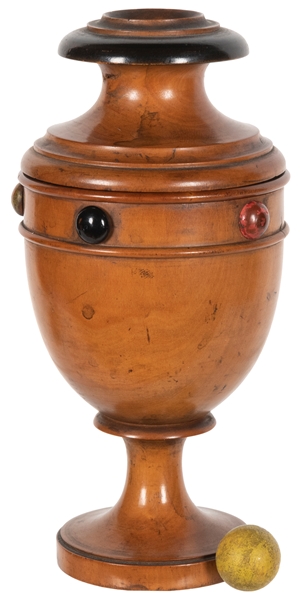  Divination Vase or Transformation Bottle. Circa 1870. Finel...