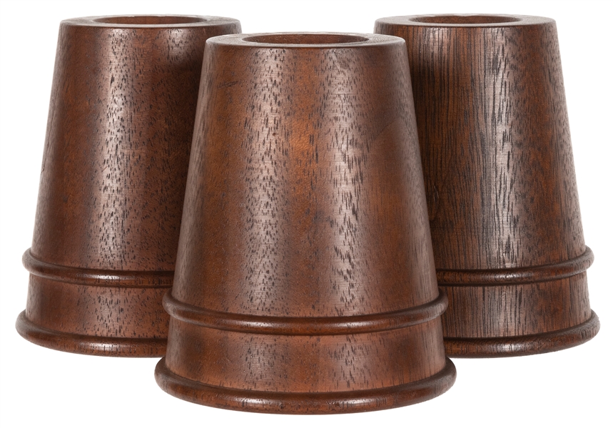  Turned Wooden Cups and Balls. Los Angeles: F.G. Thayer, 192...