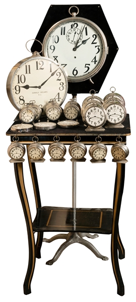 Donald Holmes Clock Act. Kansas City, ca. 1935. Complete ou...