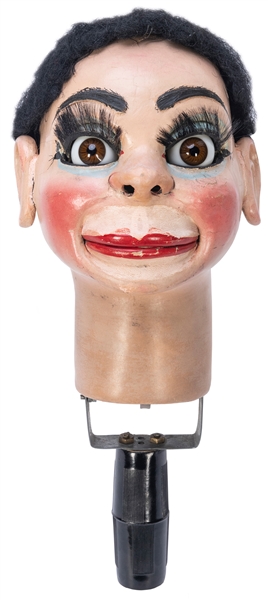  Ventriloquist Figure’s Head. Vienna: S. Klingl, 1930s. Expr...