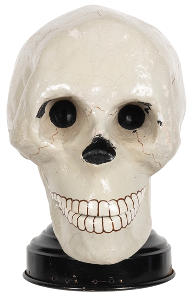  Virgil (Virgil Harris Mulkey). Sensational Talking Skull. C...