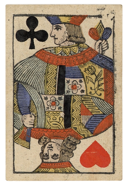  [Robert-Houdin] Gimmicked Playing Card Said to be Owned by ...