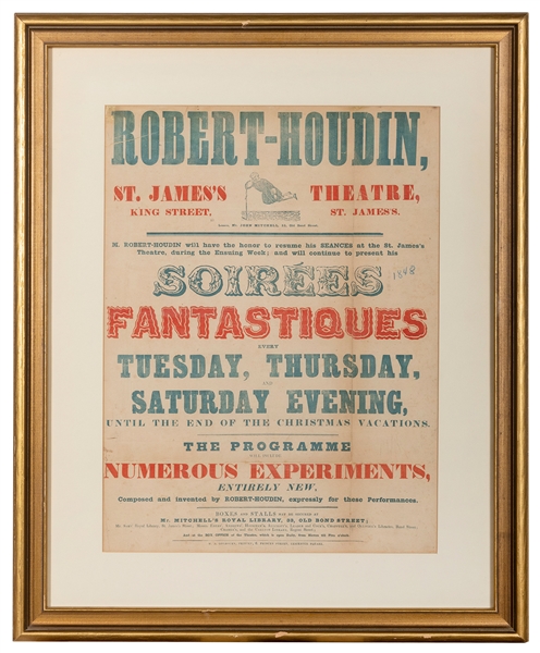  Robert-Houdin, Jean-Eugène. Soirees Fantastiques. London: W...