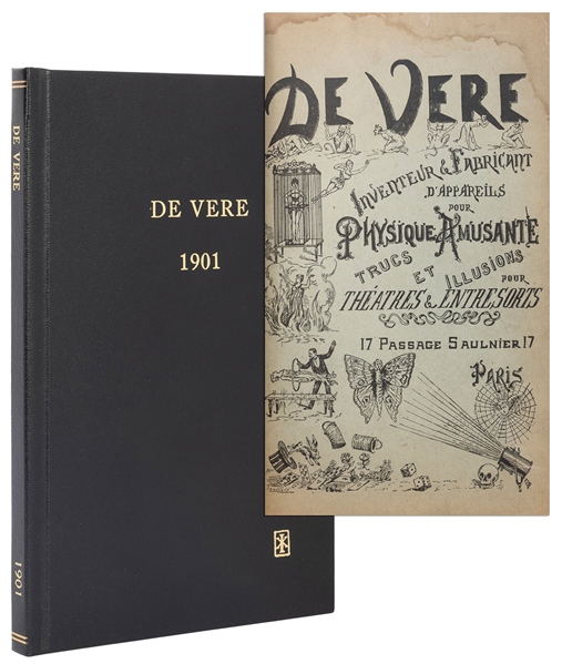  DeVere Conjuring Catalog. Paris, 1901. Pictorial wrappers r...