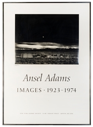  ADAMS, Ansel, photographer (American, 1902–1984). Moonrise,...