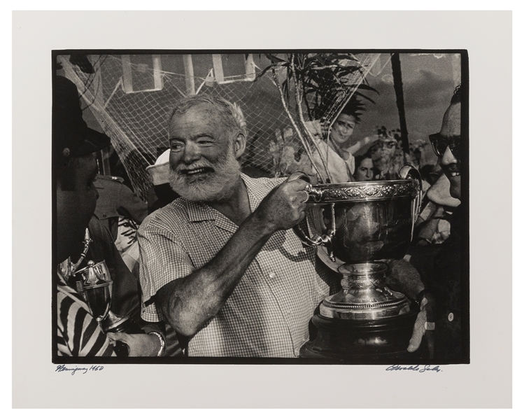  SALAS, Osvaldo (Cuban, 1914-1992). Ernest Hemingway. Havana...