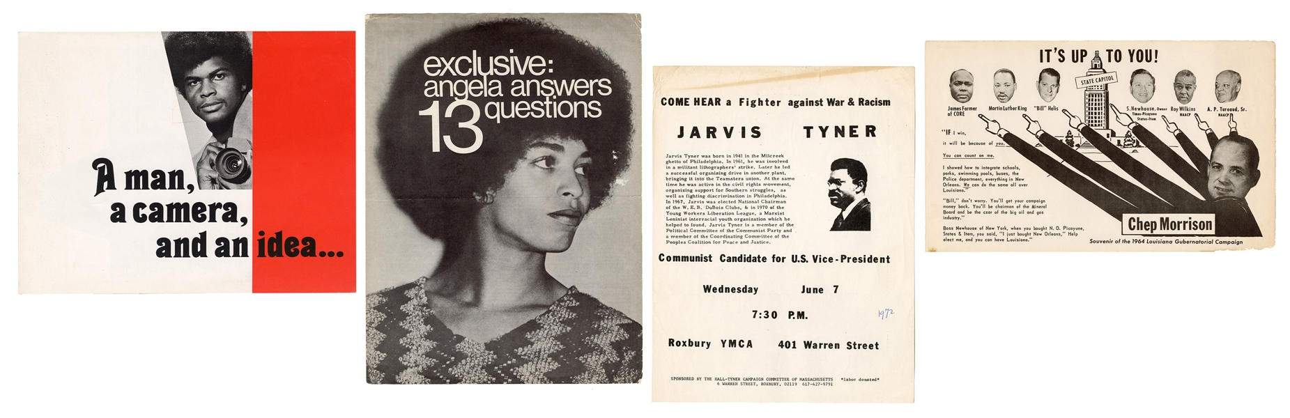  [CIVIL RIGHTS/POLITICS]. Group of 15 flyers and booklets. V...