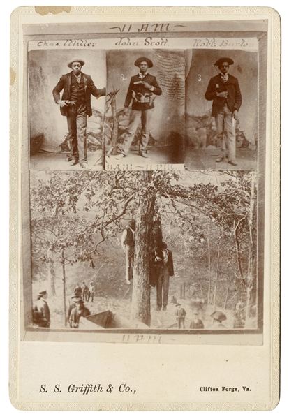  A lynching photograph depicting the Clifton Forge Tragedy, ...