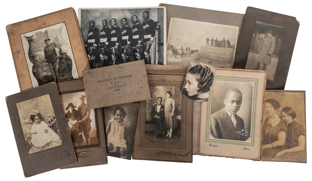  [AFRICAN AMERICAN]. Collection of African American photogra...