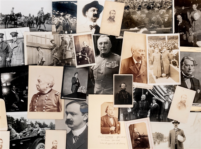  American Political and Military Figures photograph collecti...