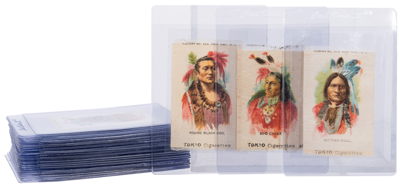  [AMERICAN INDIAN]. Group of 46 Tokio and Sovereign American...