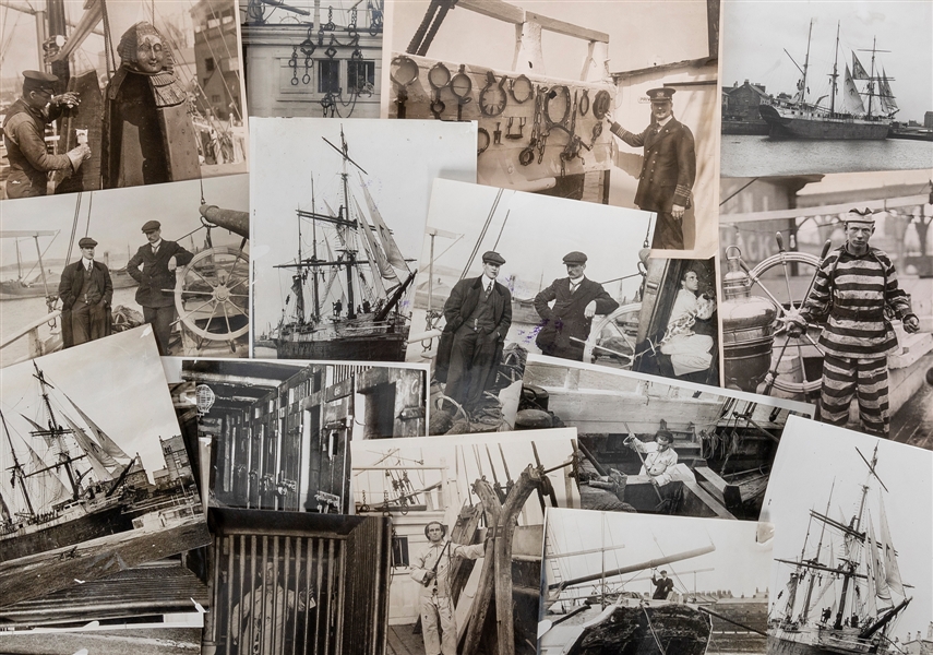 Convict Ship “Success,” group of 19 photographs. 