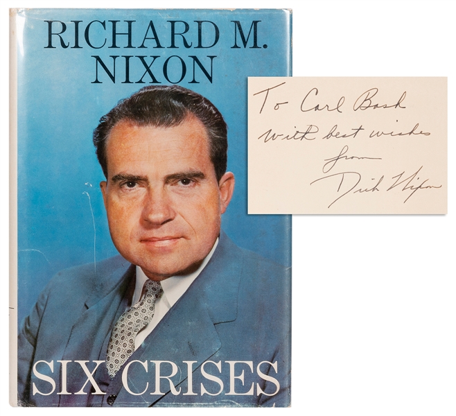  [U.S. PRESIDENTS]. NIXON, Richard Milhous (1913-1994). Six ...