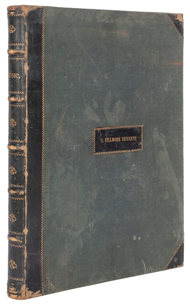  BENNETT, Sanford Fillmore (American, 1836-1898). Bound volu...