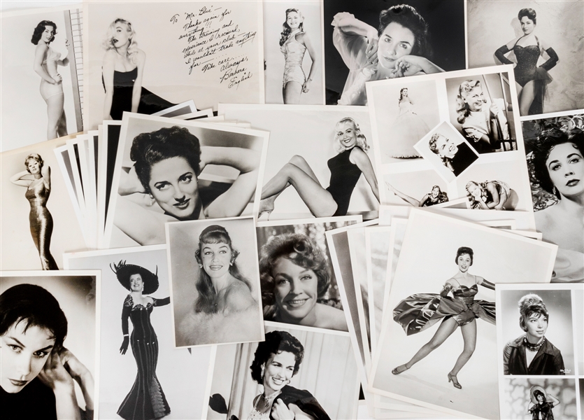  Collection of 50 American glamour and publicity photos. Pre...