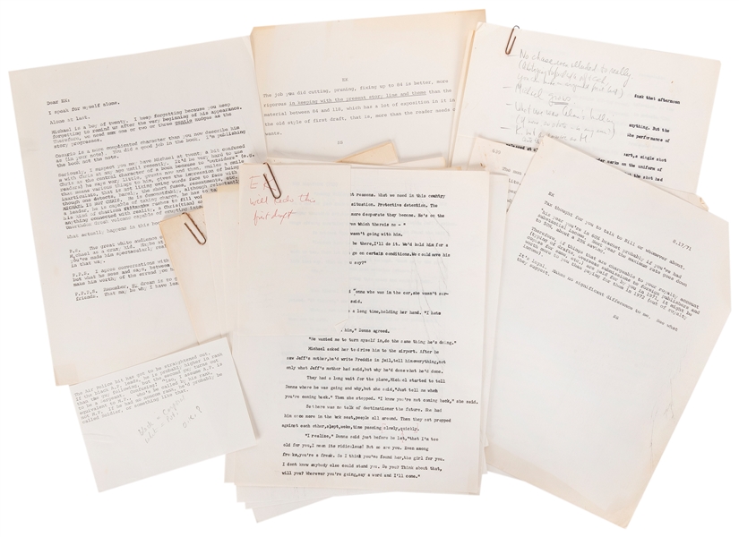  KAZAN, Elia (1909-2003). The Assassins typed manuscript wit...