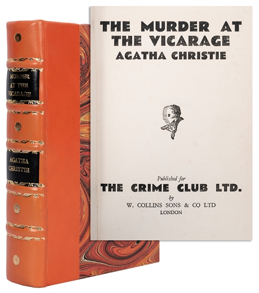  CHRISTIE, Agatha (1890-1976). Murder at the Vicarage. Londo...