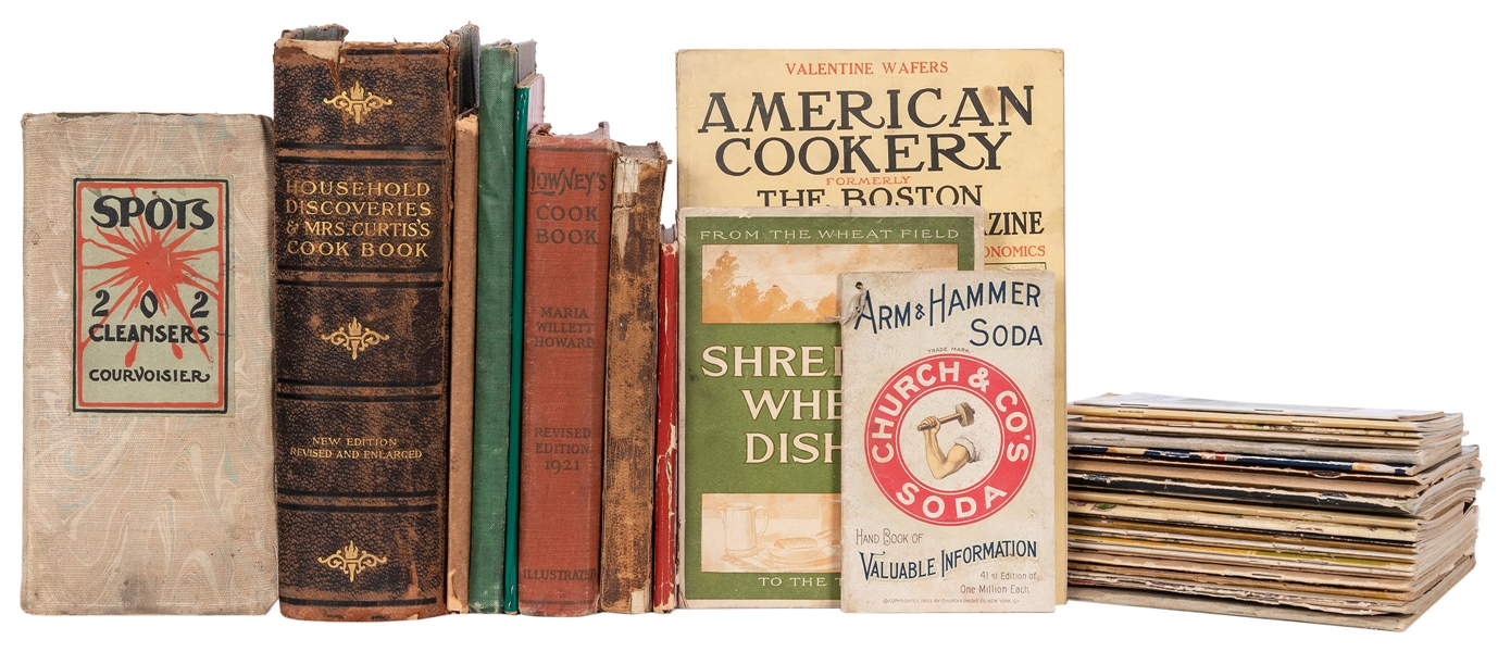  [COOKING AND HOUSEHOLD TIPS]. A group of late 19th/early 20...