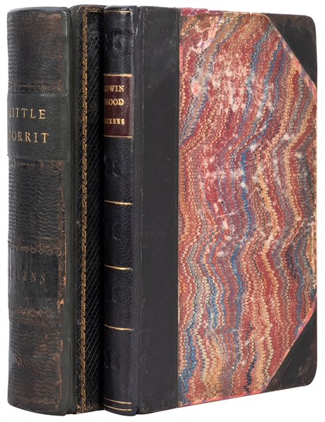  DICKENS, Charles (1812-1870). Pair of works. Including: Edw...