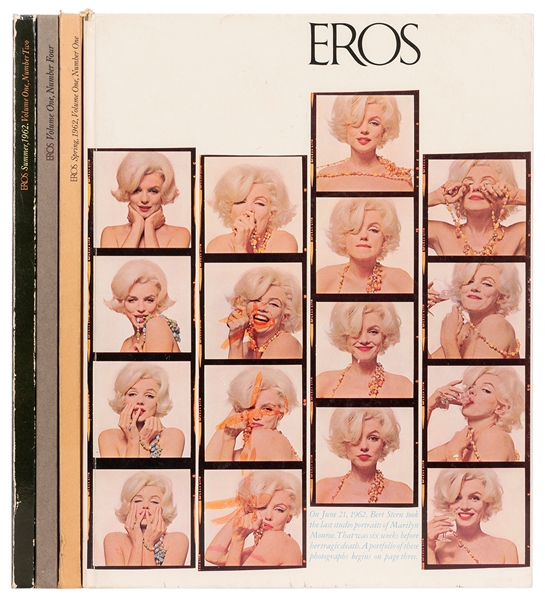  [EROTICA]. GINZBURG, Ralph (1929-2006), editor. Eros. New Y...