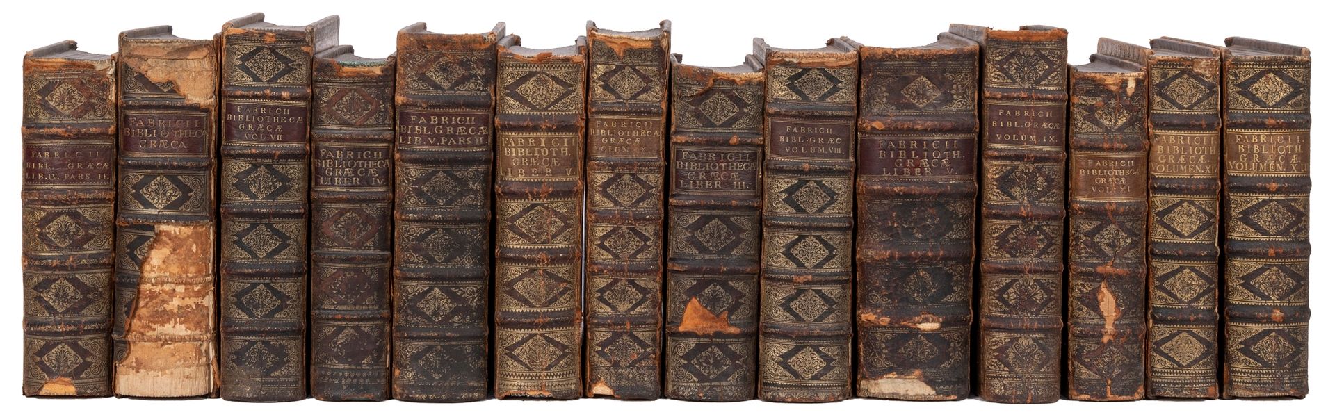  FABRICIUS, Johann Albert (1668-1736). Bibliotheca Graeca. H...