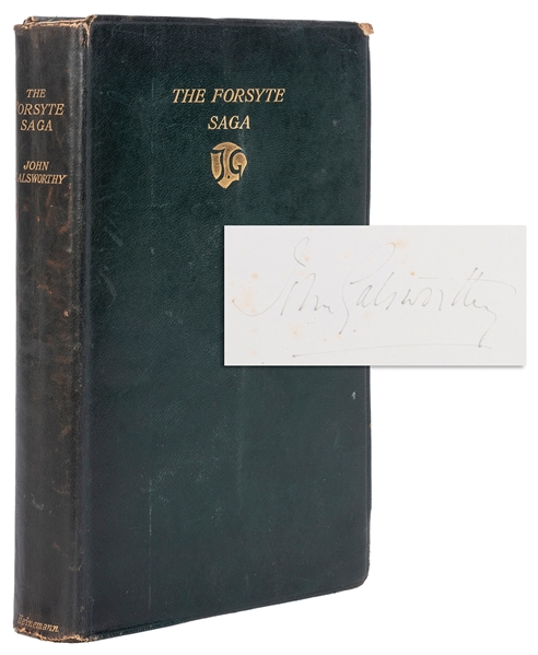  GALSWORTHY, John (1867-1933). The Forsyte Saga. London: Wil...