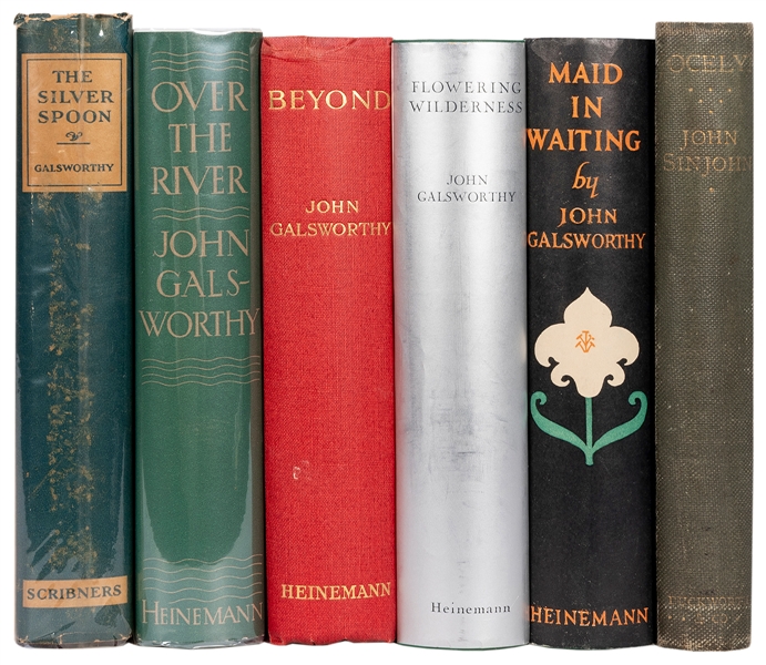  GALSWORTHY, John (1867–1933). A group of 6 titles. Includin...