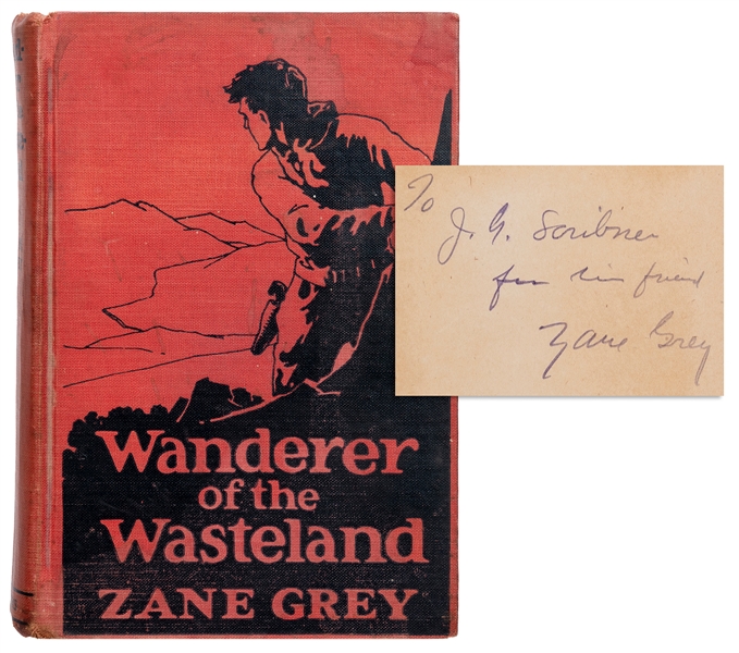  GREY, Zane. Wanderer of the Wasteland. New York and London:...