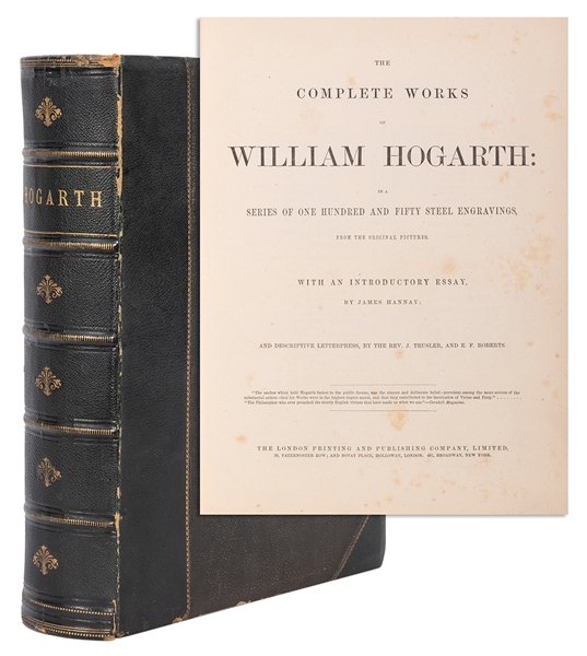 HOGARTH, William. The Complete Works of… with an introducto...