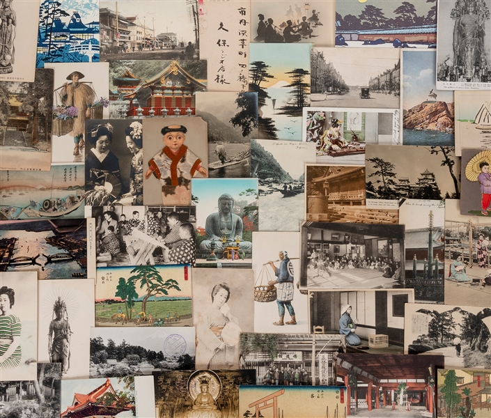  [JAPAN]. Pre 1930 Collection of Japanese Postcards. Vintage...
