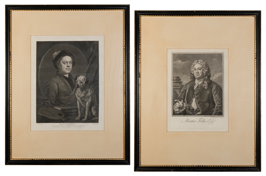  [HOGARTH, William (1697–1764)]. Pair of engravings. Includi...