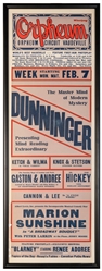  DUNNINGER, Joseph. The Master Mind of Modern Mystery. Dunni...