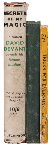  DEVANT, David (1868-1941). A group of 3 titles. Including: ...