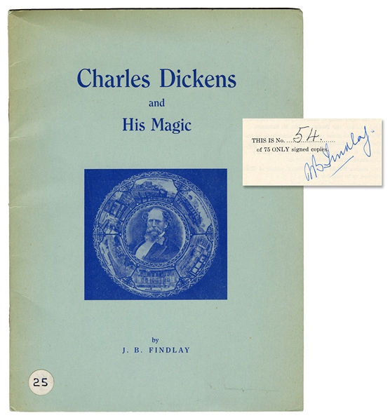  FINDLAY, James B. (1904-1973). Charles Dickens and His Magi...