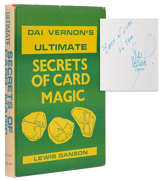  GANSON, Lewis. Dai Vernon’s Ultimate Secrets of Card Magic....