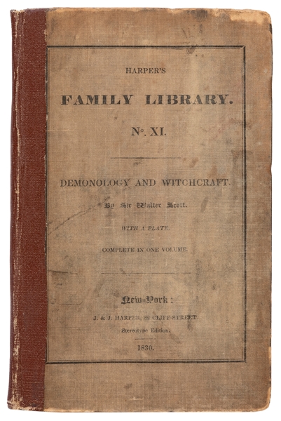  SCOTT, Sir Walter (1771-1832). Letters on Demonology and Wi...
