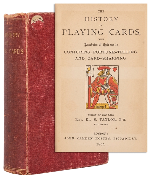  TAYLOR, Edward Samuel (ed.), et al. The History of Playing ...