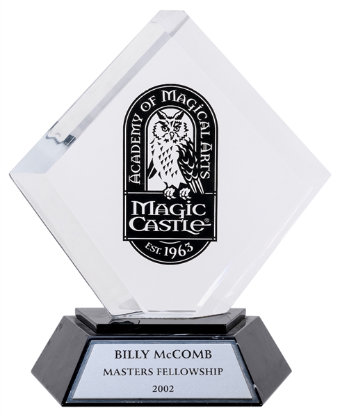  McCOMB, Billy. Billy McComb’s Magic Castle Masters Fellowsh...