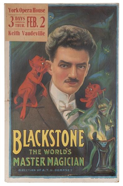  BLACKSTONE, Harry (Henry Boughton). Blackstone The World’s ...