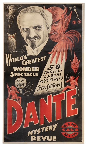  DANTE (Harry August Jansen). World’s Greatest Wonder Specta...