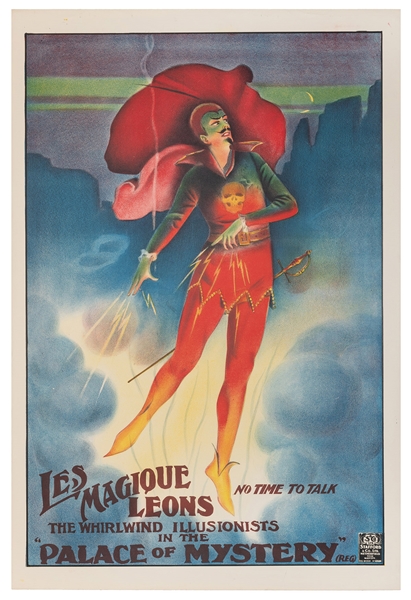  Les Magique Leons. The Whirlwind Illusionists. Netherfield:...