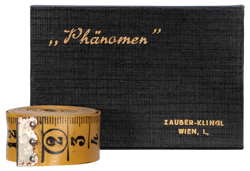  Phanomen (Gimmicked Tape Measure). Vienna: Klingl, 1930s. A...