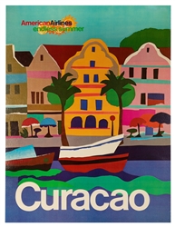  American Airlines / Curacao. USA, 1970s. From AA’s “endless...