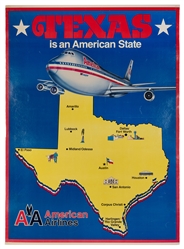 Texas is an American State / American Airlines. Circa 1980s...