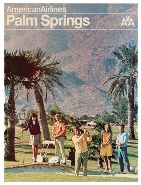  American Airlines / Palm Springs. 1970s. Large photographic...