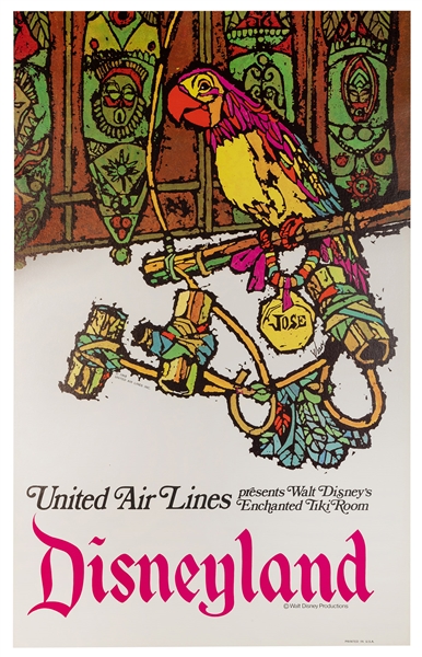  [DISNEY]. JEBARY, James. United Airlines Presents Walt Disn...