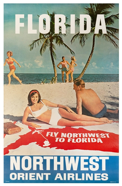  Florida / Northwest Orient Airlines. Circa 1960s. Photograp...